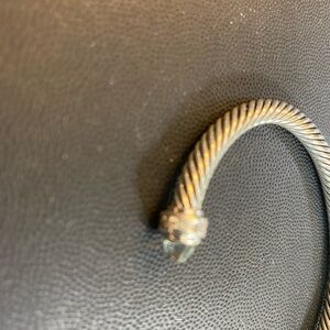 David Yurman Silver Cable Bracelet
